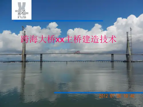 [PPT]国内著名跨海大桥建造技术汇报108页