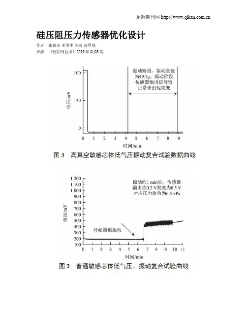 硅压阻压力传感器优化设计