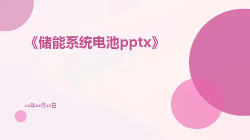 储能系统电池pptx