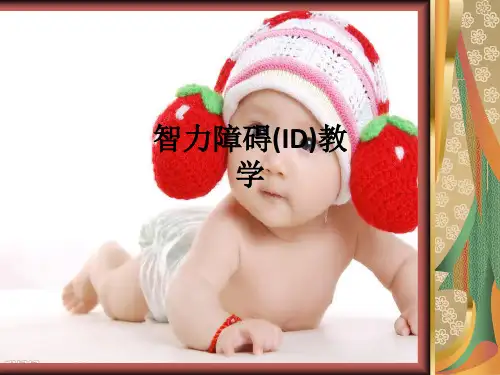 智力障碍(ID)ppt课件