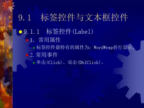 ppt控件使用方法共43页