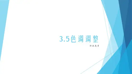 3.5色调调整