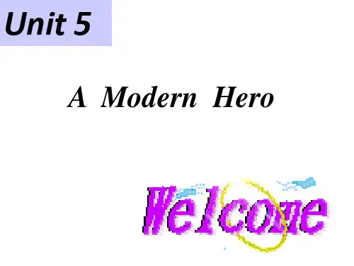 Unit5NelsonMandel-amodernhero单元资料