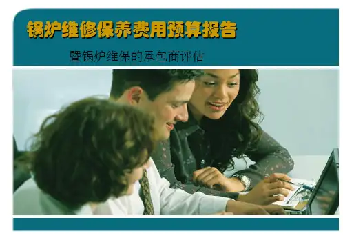 锅炉维修及保养费用预算报告