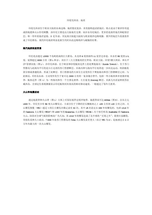 印度尼西亚地质