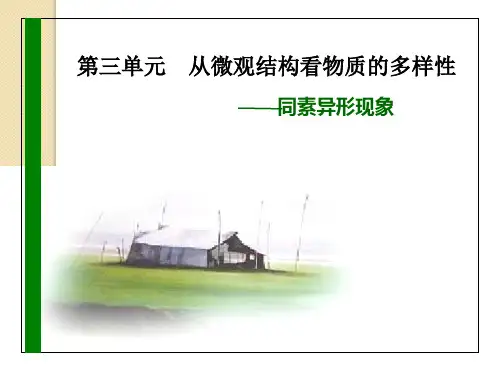 化学：131同素异形现象浙江省课堂教学艺术展示课件3苏