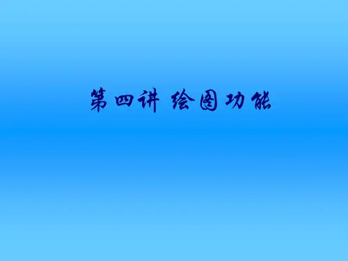 matlab中绘图用的函数,语言