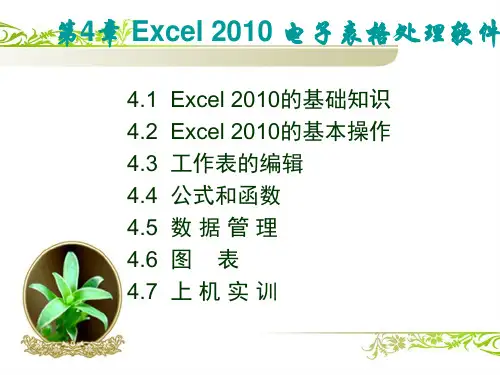 大学计算机基础(第四章)