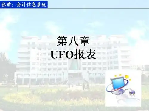 第8章__UFO报表