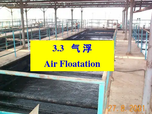 水处理气浮与萃取