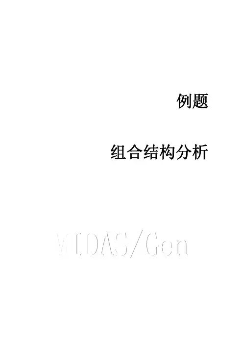 Midas组合结构分析