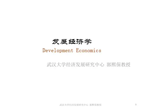 发展经济学郭熙保3
