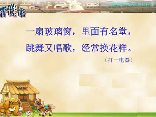 《从看电视说起》PPT课件