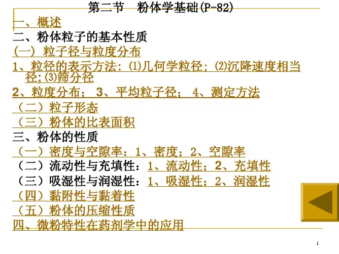 2第二节粉体学