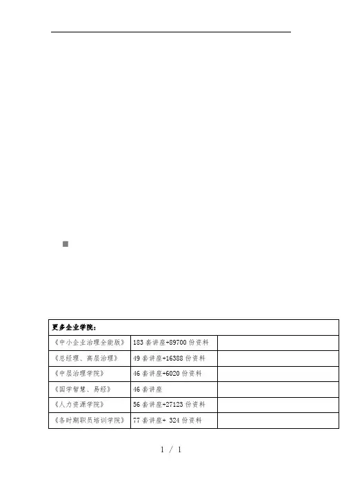 广告制作预算表汇编