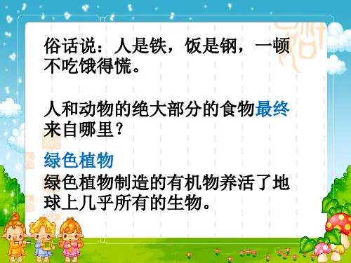 高中生物 植物通过光合作用制造有机物