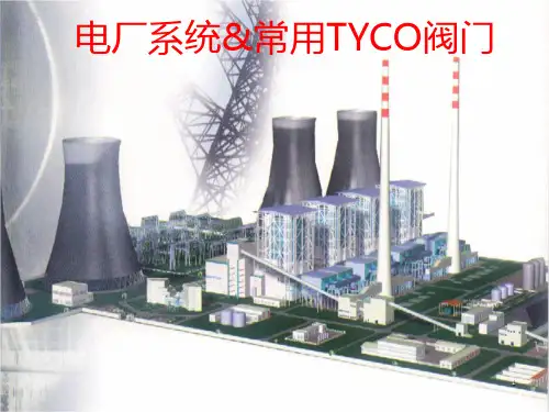 电厂系统及常用阀门简介PPT课件