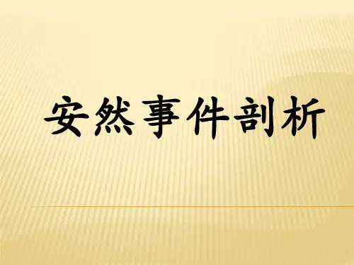 安然审计案例-安然公司事件详细分析