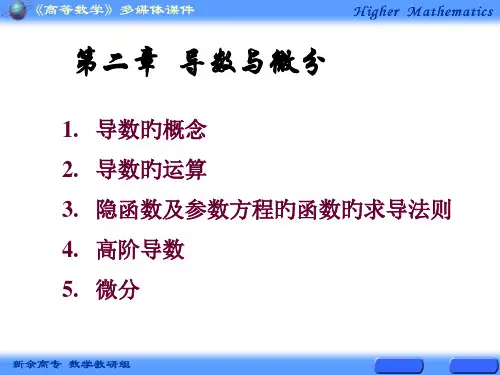 专转本导数与微分