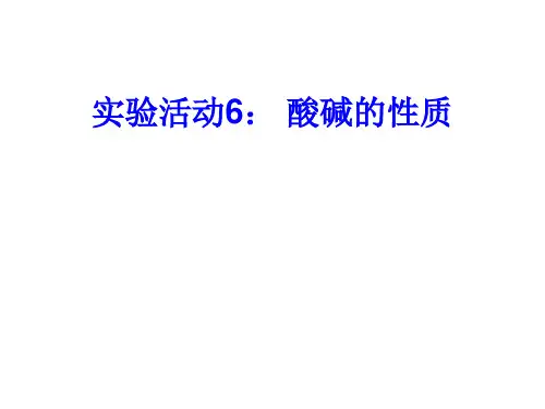 酸、碱的化学性质   课件