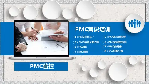 企业PMC生管物控基础知识培训课件PPT