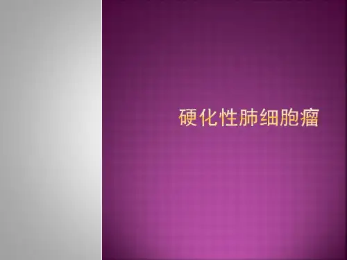 硬化性肺细胞瘤