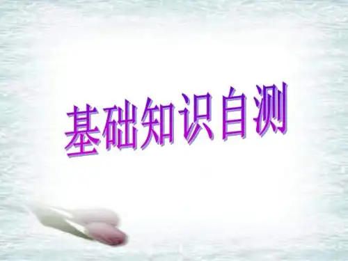 高一英语基础知识课件