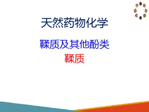 鞣质及其他酚类(天然药物化学课件)