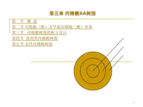 溶剂型丙烯酸树脂的生产工艺