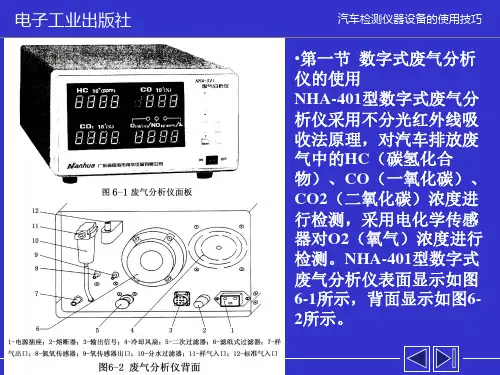 废气排放的检测仪器课件
