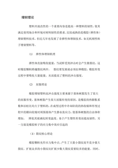 增韧理论