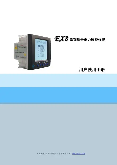 综合电力监控仪EX8+使用手册