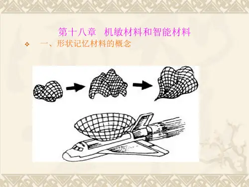 形状记忆材料ppt课件