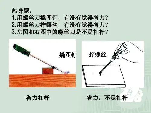 六上一4轮轴的秘密