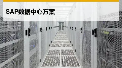 SAP数据中心解决方案