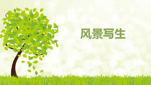 《风景写生》PPT免费课件