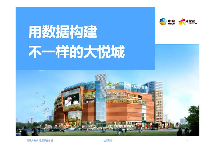 中粮大悦城资讯总监 张岩 ：用数据构建不一样的大悦城
