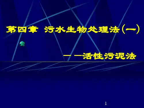 排水工程第四章氧化沟法处理污水工艺参考课件