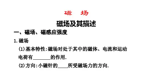 磁场及其描述