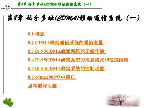 移动通信-第四版课件(李建东、郭梯云-)-第8章