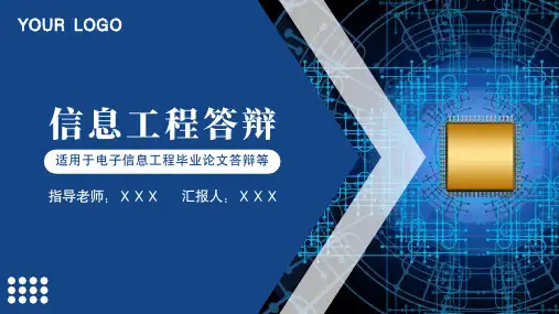 电子信息工程毕业答辩PPT