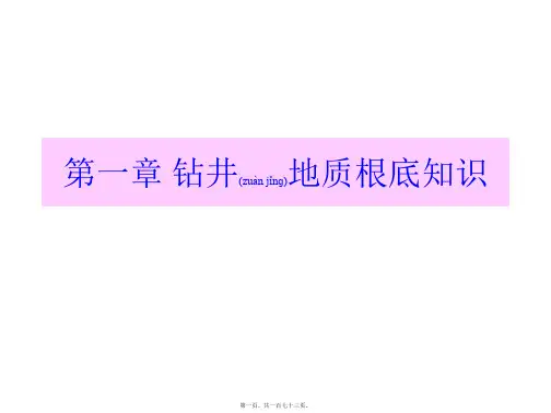 钻井培训教材(精品PPT)