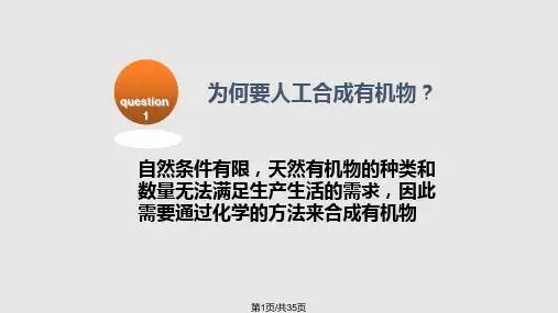 人工合成有机化合物PPT课件