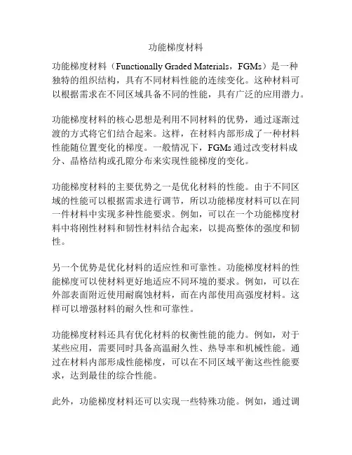 功能梯度材料