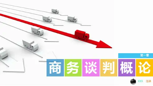 商务谈判实务课件第一章 商务谈判概论