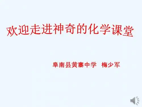 化学人教版九年级上册再探过氧化氢分解