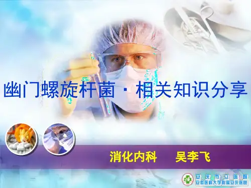 幽门螺旋杆菌科普 ppt课件