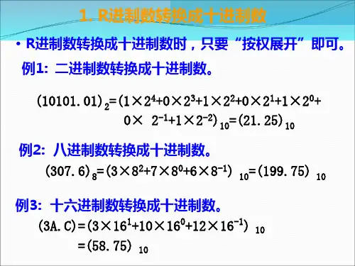 原码补码反码ppt课件