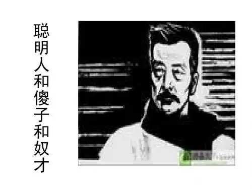 聪明人和傻子和奴才