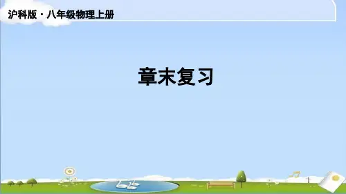 2024年秋新沪科版八年级上册物理教学课件 第三章 光的世界 章末复习